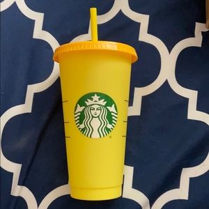 Starbucks Color changing cold cup